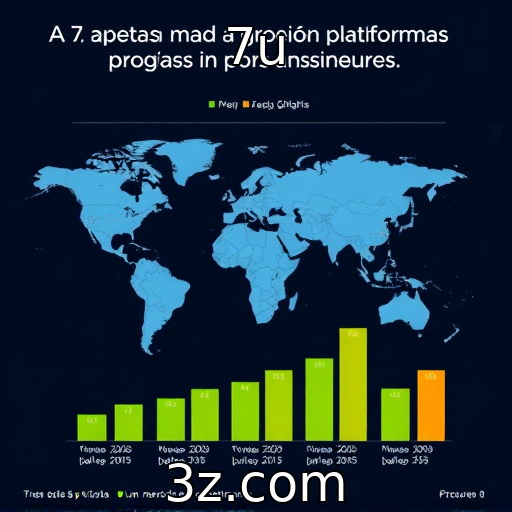 Expansão global de plataformas de apostas online em 2025